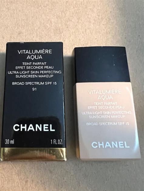 chanel vitalumiere 91 caramel|Chanel vitalumiere foundation discontinued.